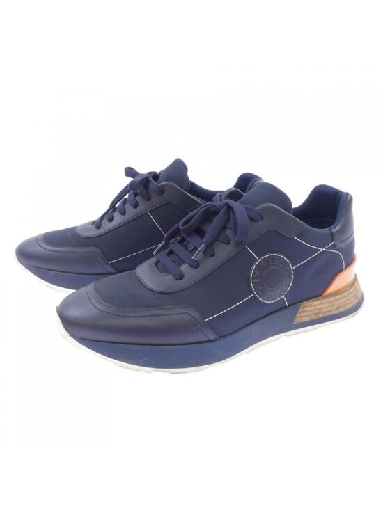 Hermes Drive Sneakers Navy - Picture 3 of 6